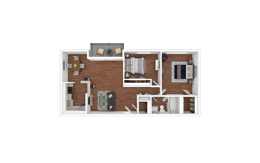 Floor Plan - Hillwood - Renovated