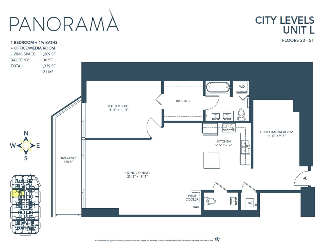 Floor Plan - L Line - City Level