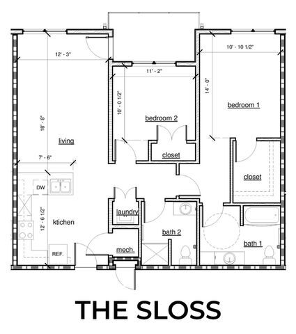 Floor Plan - The Sloss