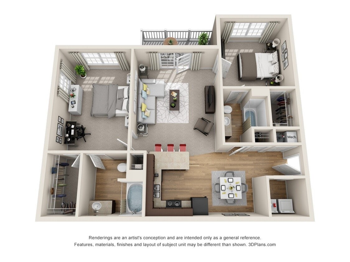 Floor Plan - The Carlton - Phase I
