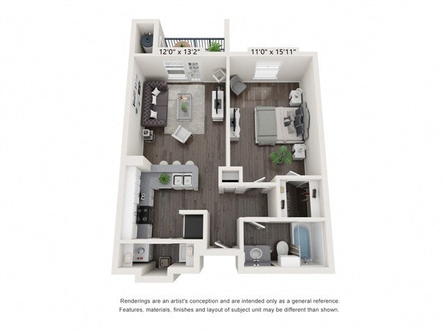Floor Plan - A1C Renovated