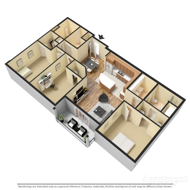 Floor Plan - 3 Bedroom