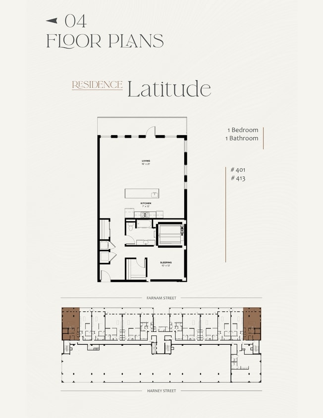 Floor Plan - Unit B1 Latitude