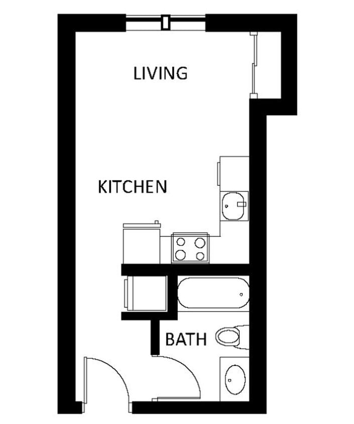 Floor Plan - Studio