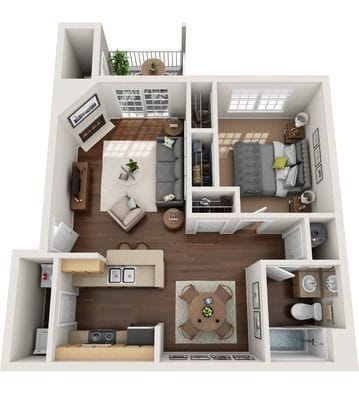 Floor Plan - The Camden