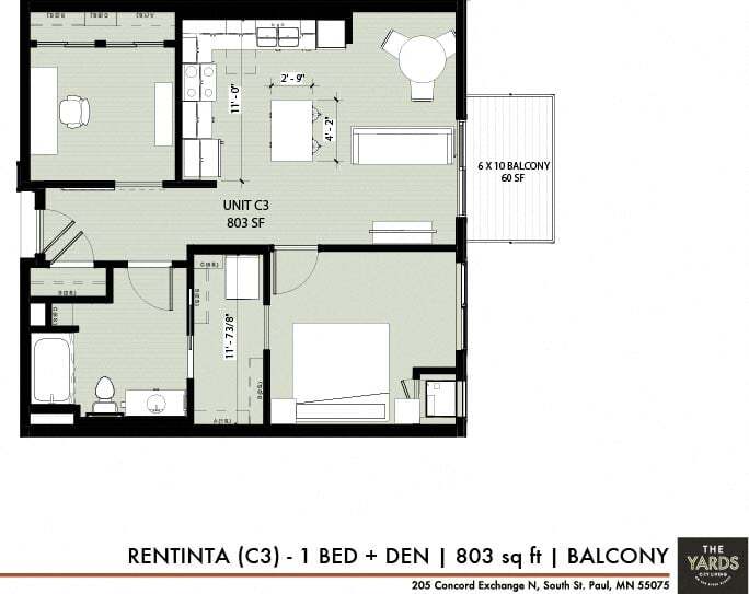 Floor Plan - Rentinta (C3)