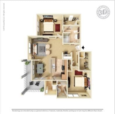 Floor Plan - Park Place