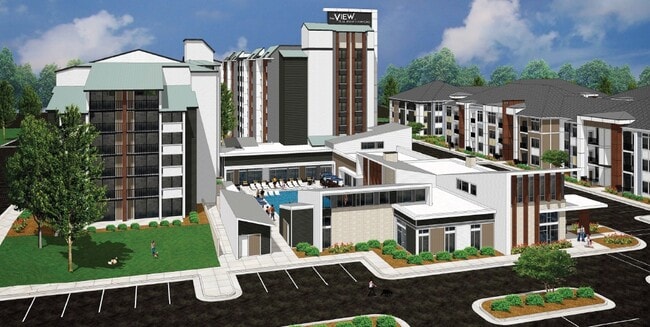 Building Rendering - The View at Blue Ridge Commons