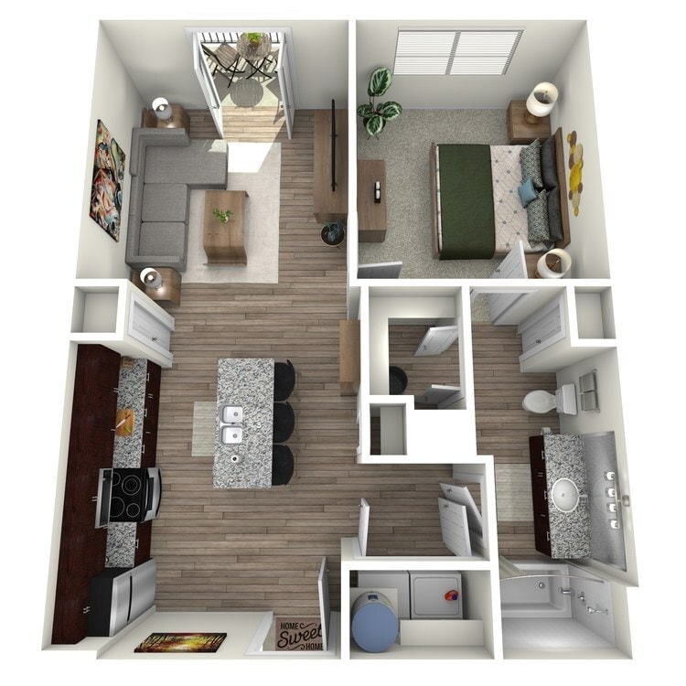 Floor Plan - A1 Highland