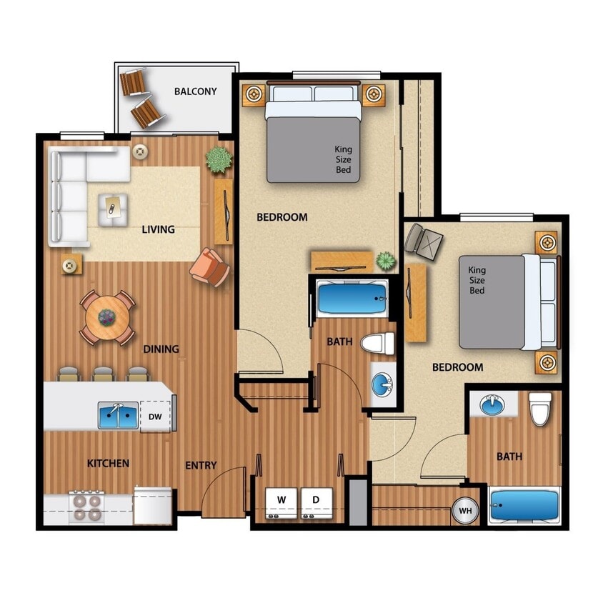 Floor Plan - Merlot