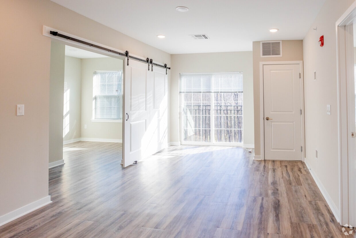 Floor Plan - One Bed + Den One & Half Bath