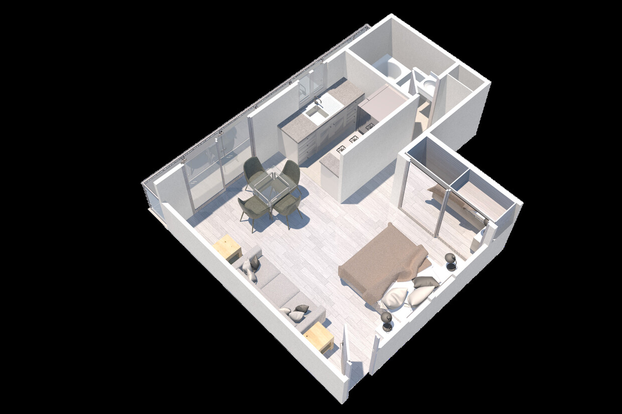 Floor Plan - Studio