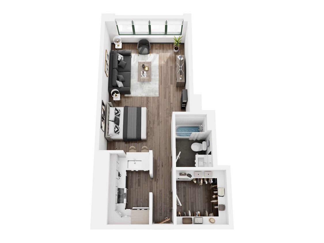Floor Plan - Studio