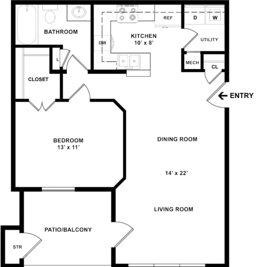 Floor Plan - The Peak