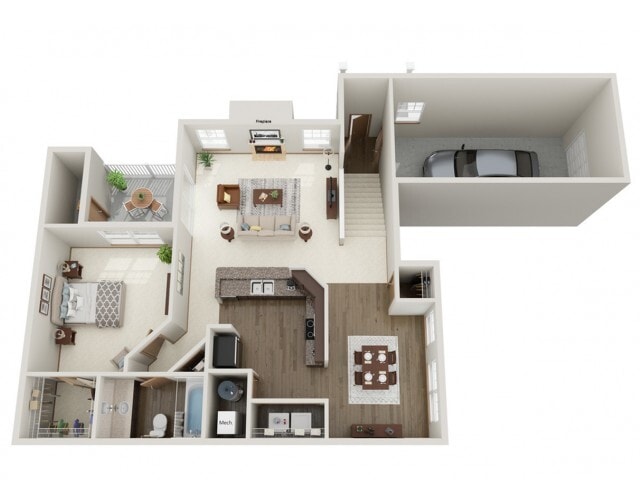 Aspen | Manchester Oaks | Apartments in Franklin, WI - Aspen