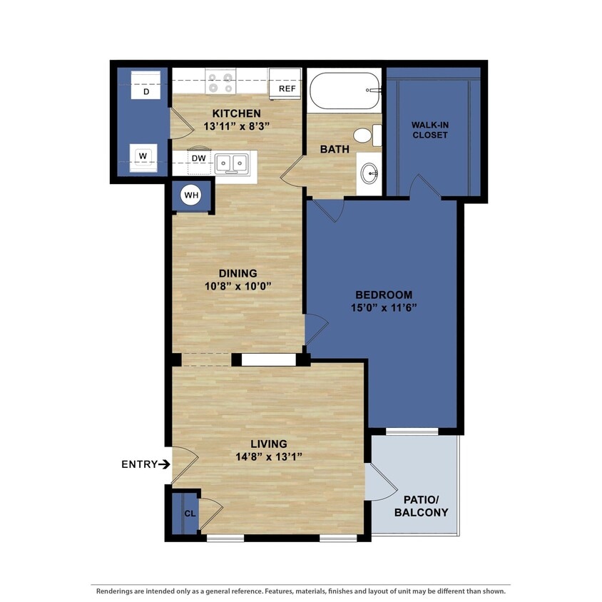 Floor Plan - A5 - Renovated