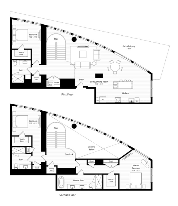 PHL4260 floor plan ALLUVION LAS OLAS - PHL4260