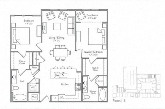 Floor Plan - B2A