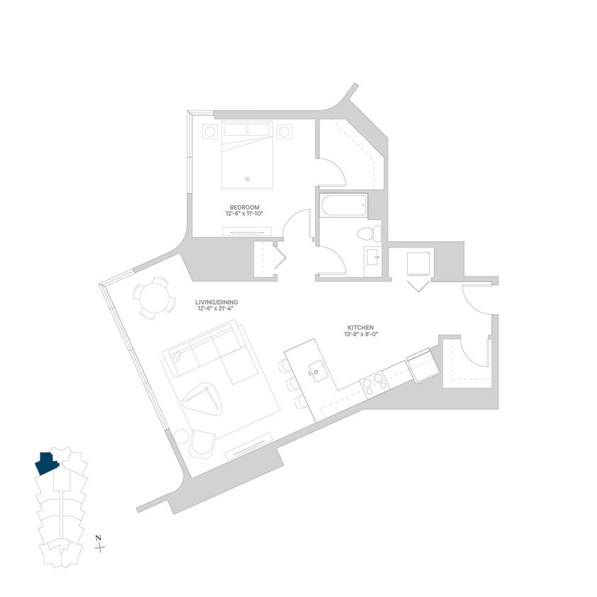 Floor Plan - 100N_1b01c