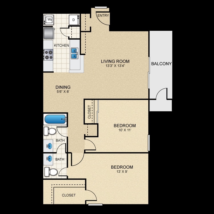 2BR/1.5BA - Dunabe_RENO