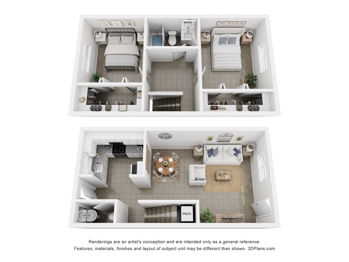 2030 Apartments_B1_B5_TH Combined - 2 Bed | 1.5 Bath