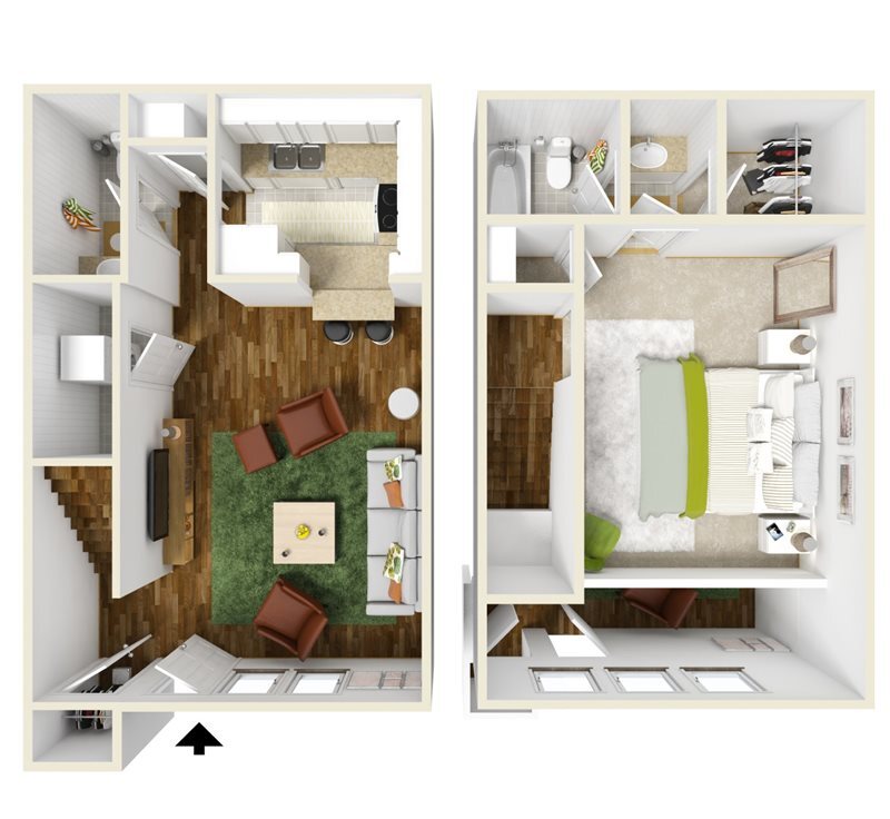 Floor Plan - 1.1 Loft