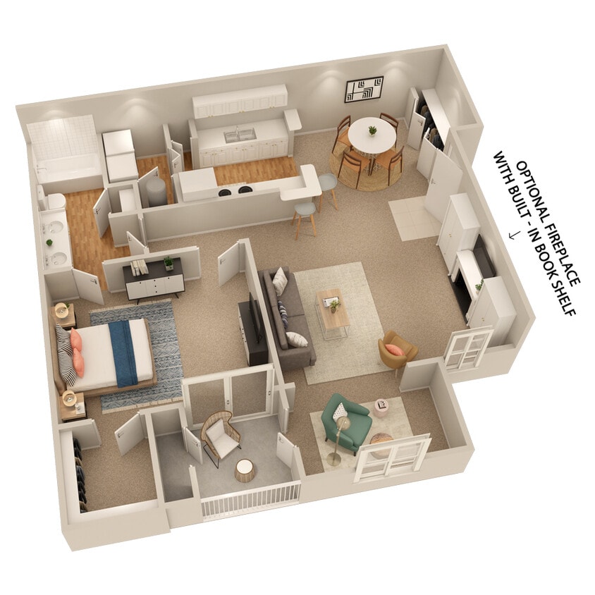 Floor Plan - A2 w/ Sunroom 