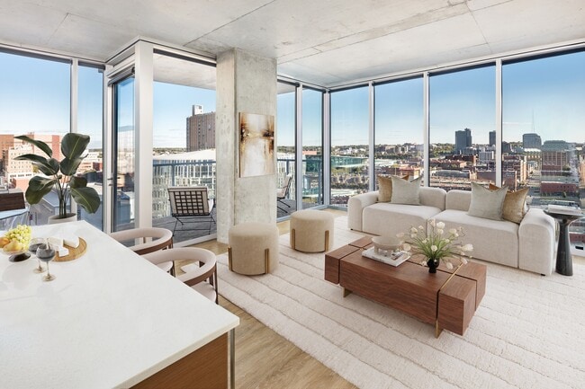 Chic living spaces at One Light Luxury Apartments - One Light Luxury Apartments