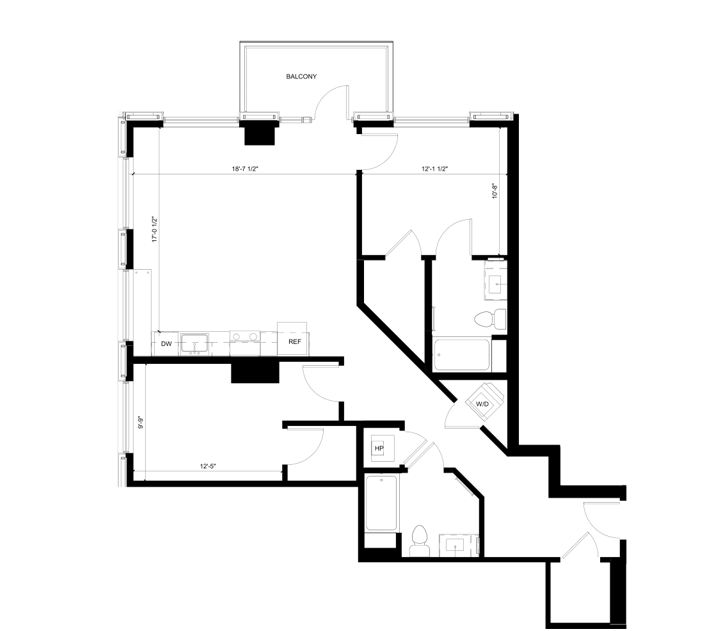 Floor Plan - B4 755