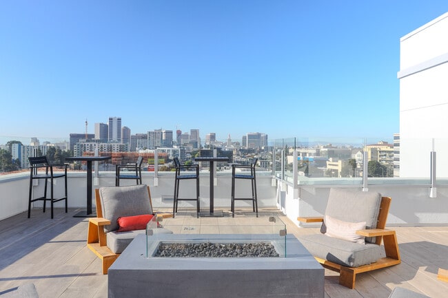 Take in stunning views from the rooftop lounge. - The Broadway