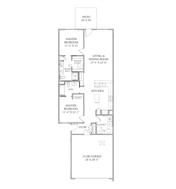 Floor Plan - Breckenridge