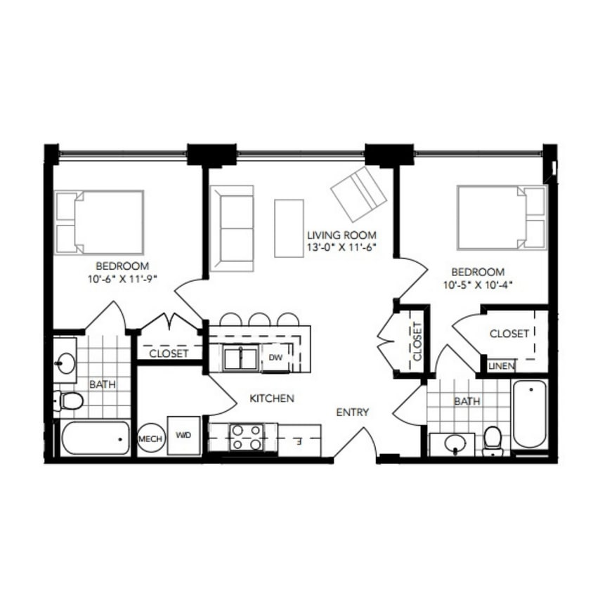 Floor Plan - The James 