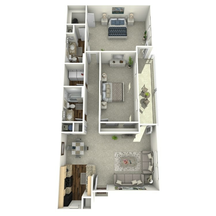 Fall Creek 2 bigger bed Overhead.jpg - B3-R