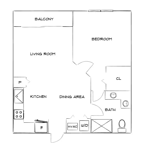 Floor Plan - Design 1A