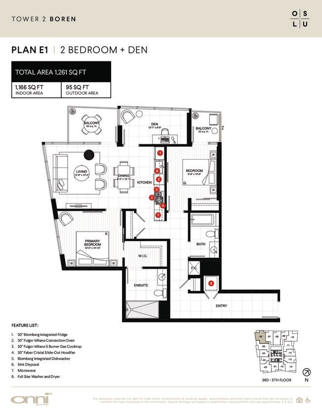 Floor Plan - Boren E1