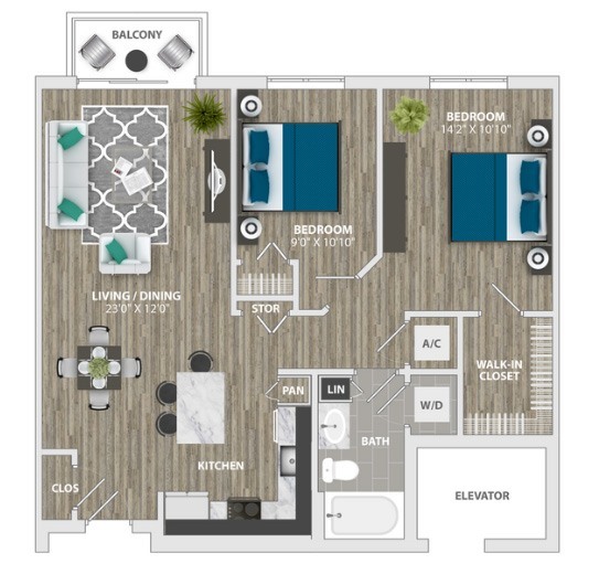 Floor Plan - Matisse
