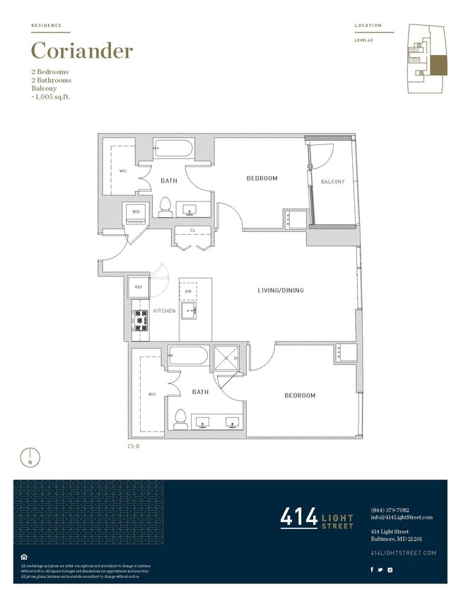 Floor Plan - Coriander