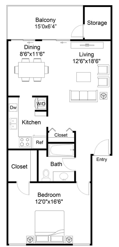 Floor Plan - Erie