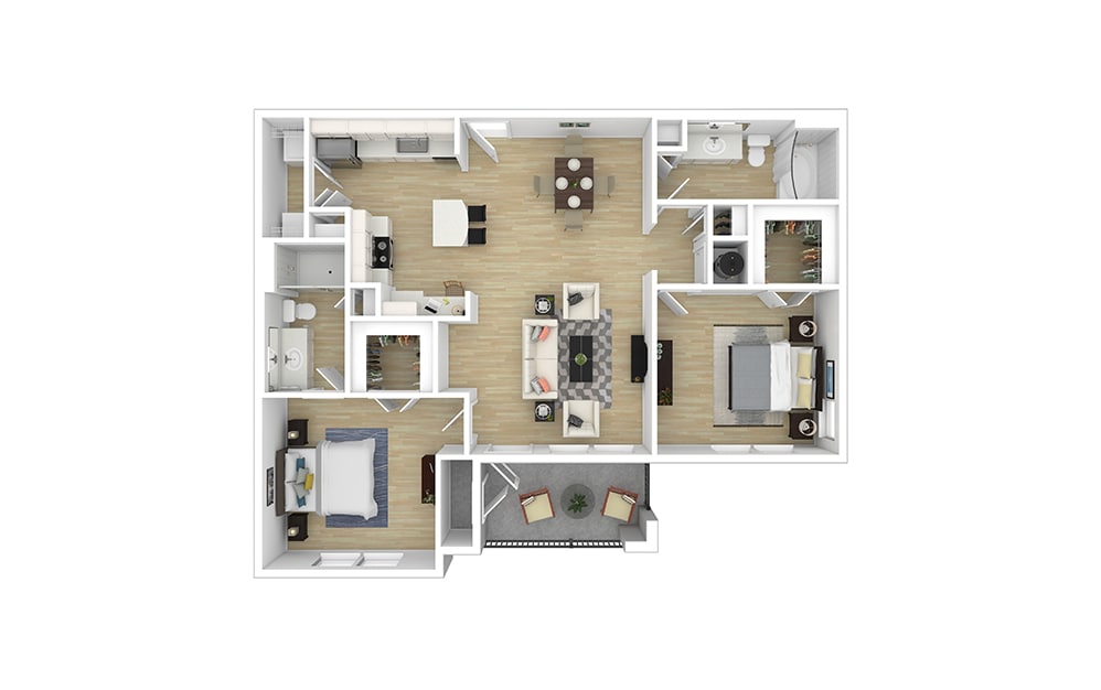 Floor Plan - Midtown - Premium