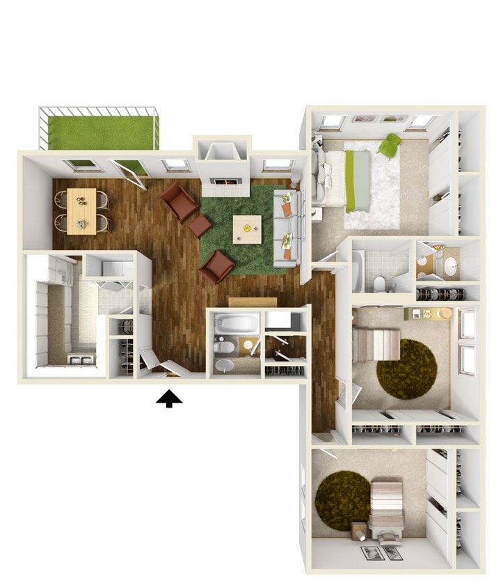Floor Plan - 3.2A