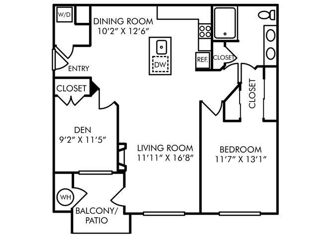 Floor Plan - A1J