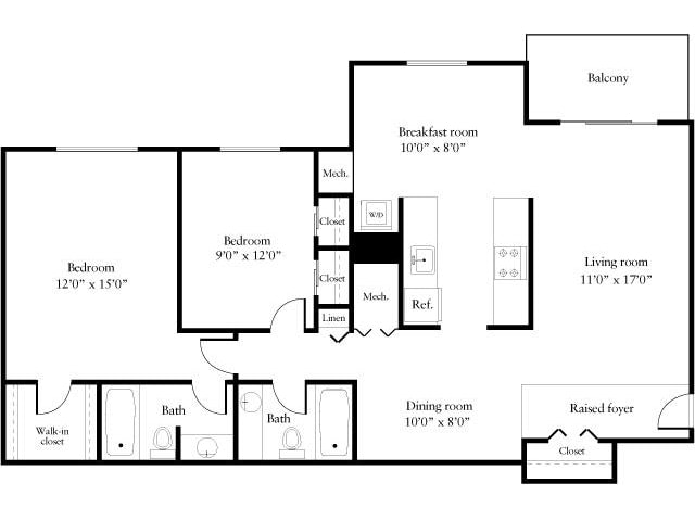 Floor Plan - 1100