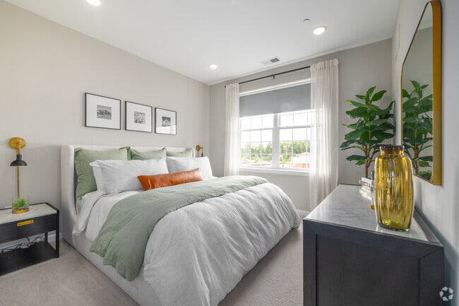 2BR, 2BA - 1,208SF - First Bedroom - The Edge at Main