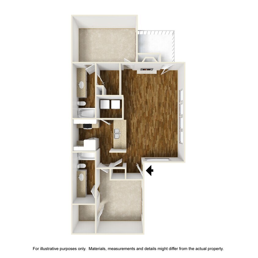 Floor Plan - Sawgrass-B2