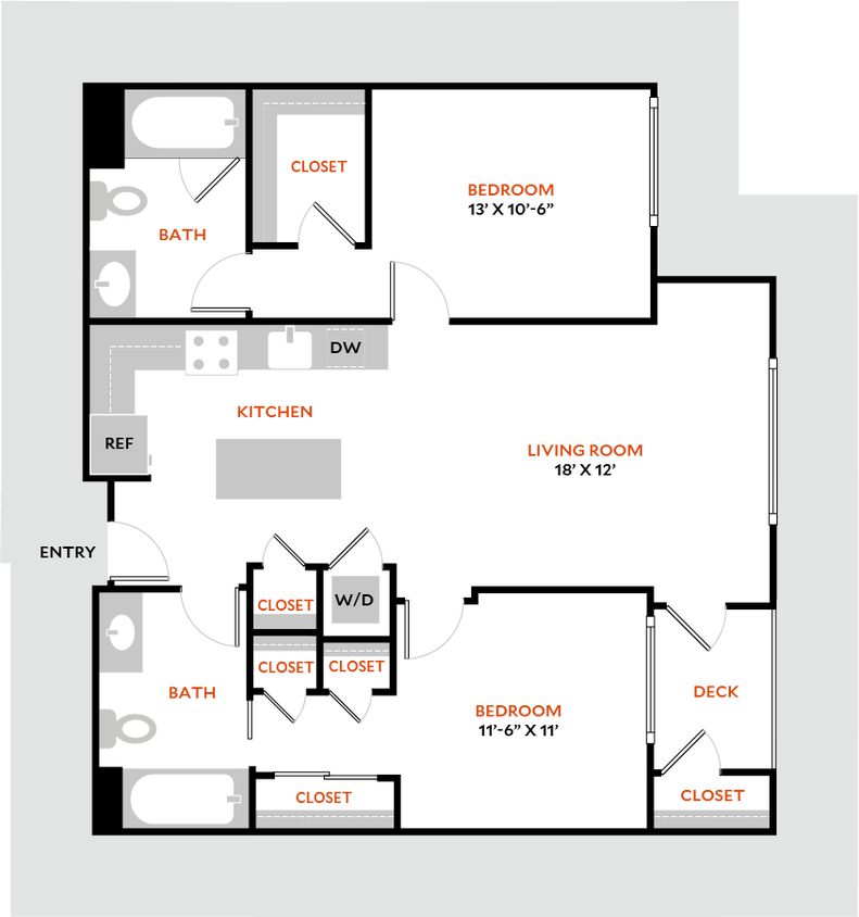 Floor Plan - Plan 2C