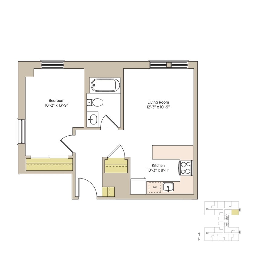 Floor Plan - delp-1bT02