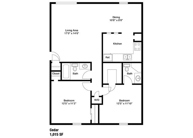 Floor Plan - Cedar