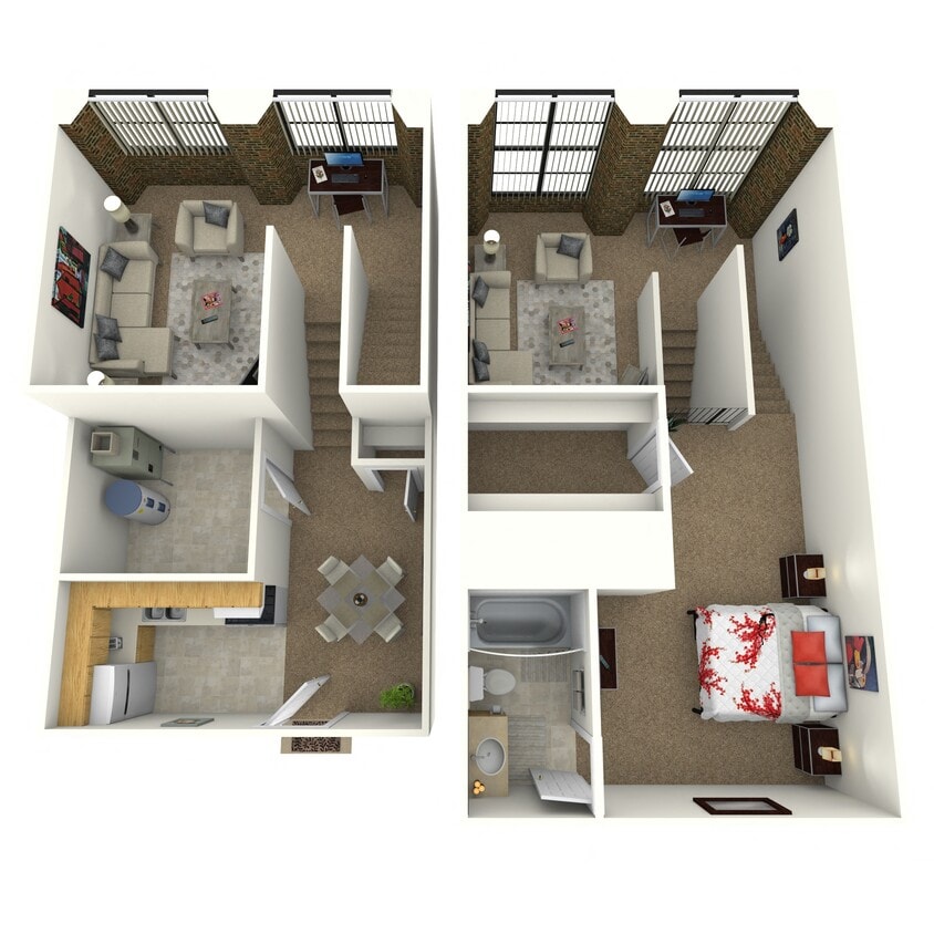 Floor Plan - Uptown