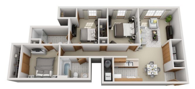 Floor Plan - B5 Classic