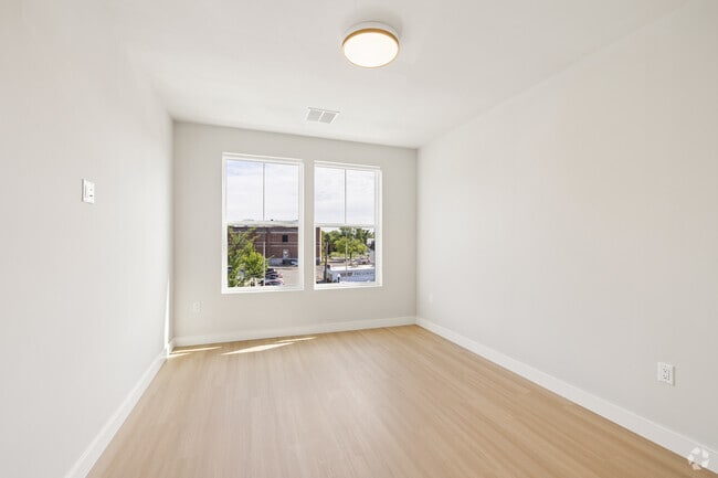2BR, 2BA - w/Den - 1,467SF - Primary Bedroom - The Andrew